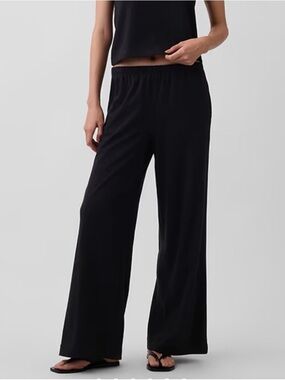 GAP knit wide leg pants M